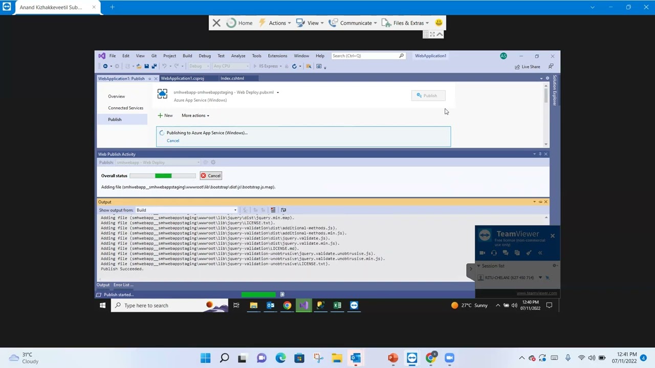 Azure App Services-Deployment slots