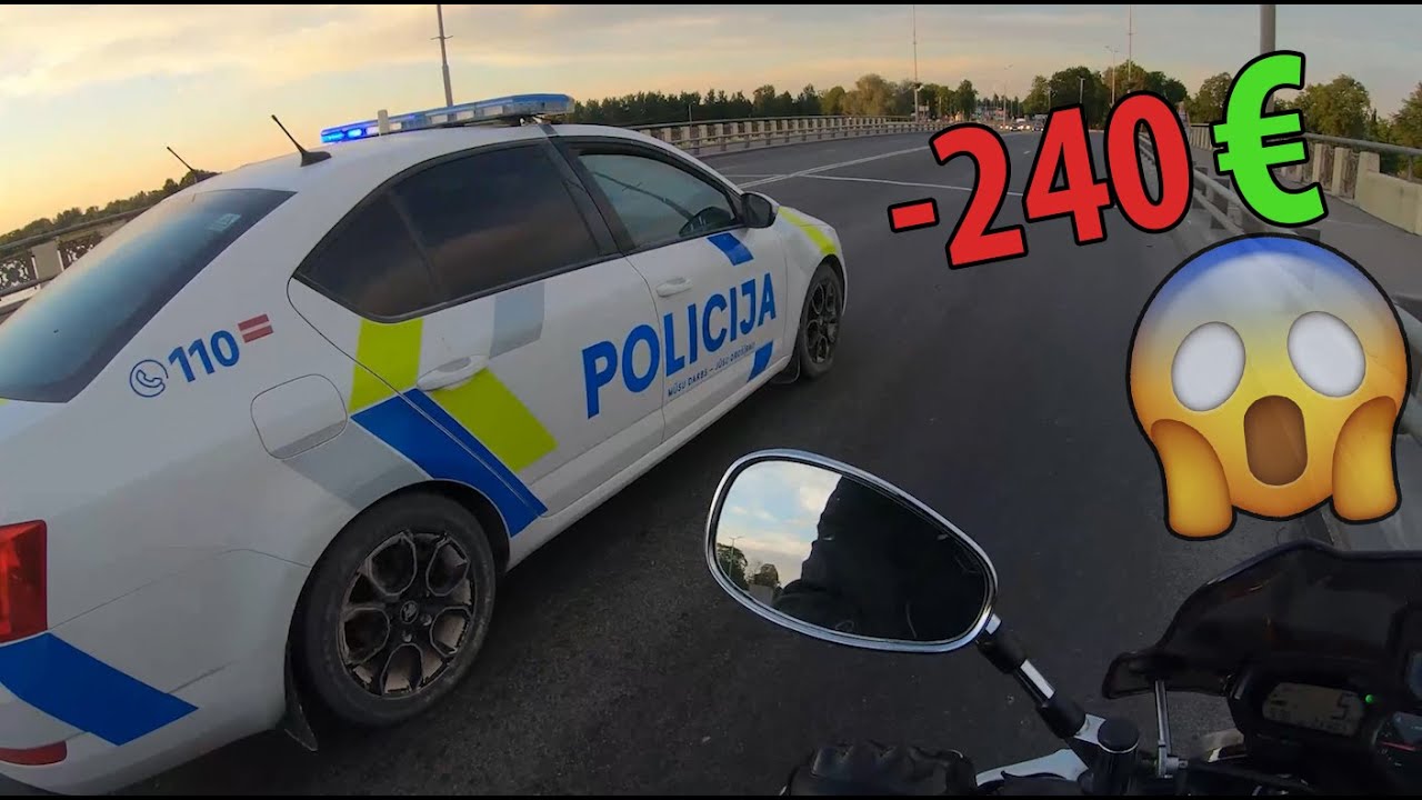 I got fined for 240eur (short version) Оштрафовали на 240евро (укороченная версия)