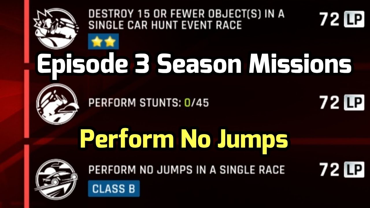 Asphalt 9 Perform No Jumps In a Single Race Class B YouTube