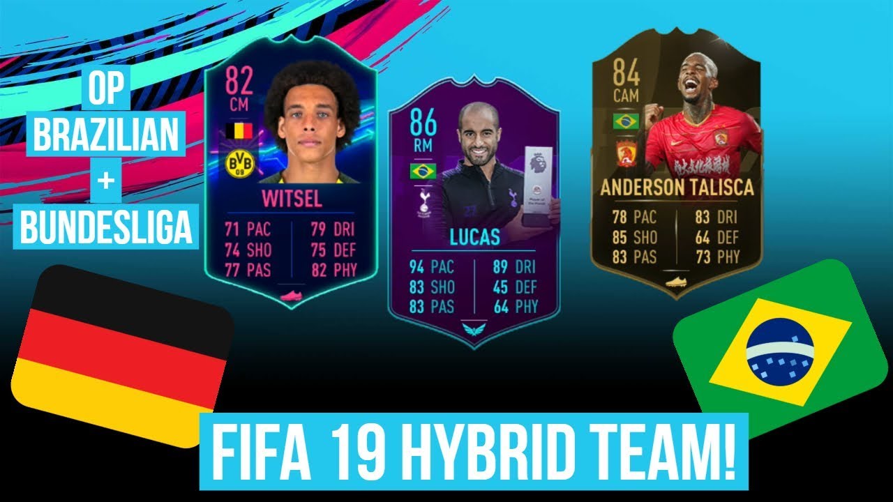 INSANE FIFA 19 OP HYBRID TEAM!
