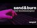 Passwörter und sensible Nachrichten sicher versenden - mit Send & Burn von viergrad! 🔥