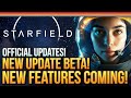 Starfield - New Update Beta Revealed But What Is It?  New Features Coming And More!