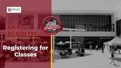 Registering For Classes