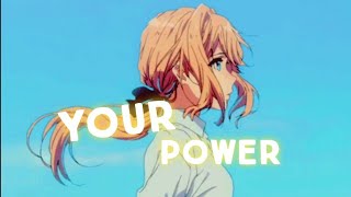 Nightcore - your power // Billie Eilish