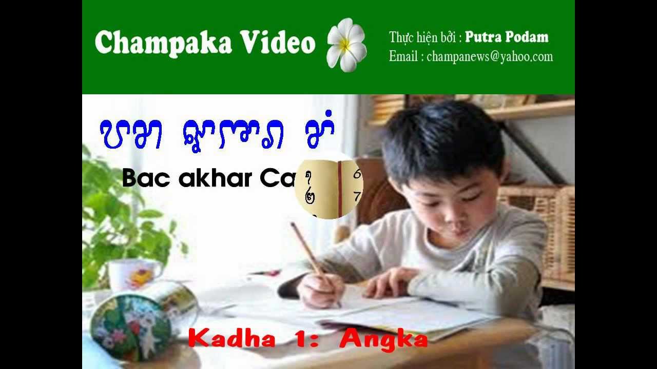 Tự học tiếng Chăm : Bài 1