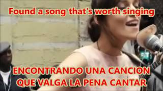 Video thumbnail of "Coming Up Roses - Keira Knightley [Letra en ingles y español]"