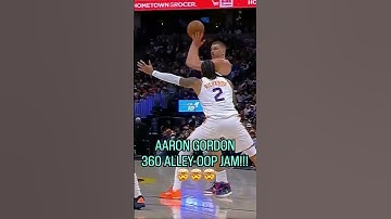 AIR GORDON WITH THE 360 ALLEY-OOP JAM!!!!!!! 😱 😱 😱 | #NBA