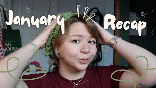 January Wrap-Up 🧶 | Finished Crochet, Current WIPs, New Projects & What I’m Reading