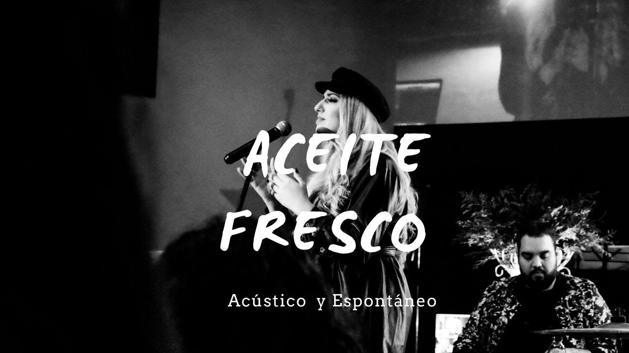 Aceite Fresco New wine (Cover Acústico y Espontáneo) Por Belen Losa