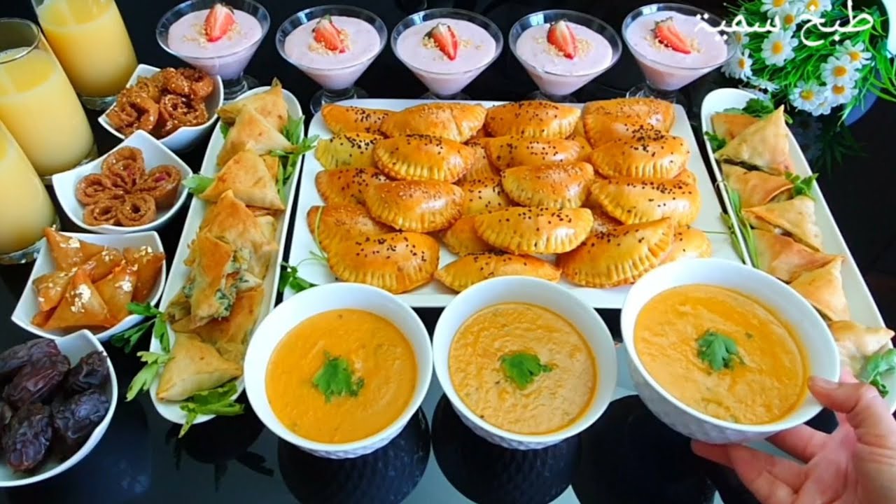 مائدة افطار بشهيوات ساهلين أو اقتصاديين