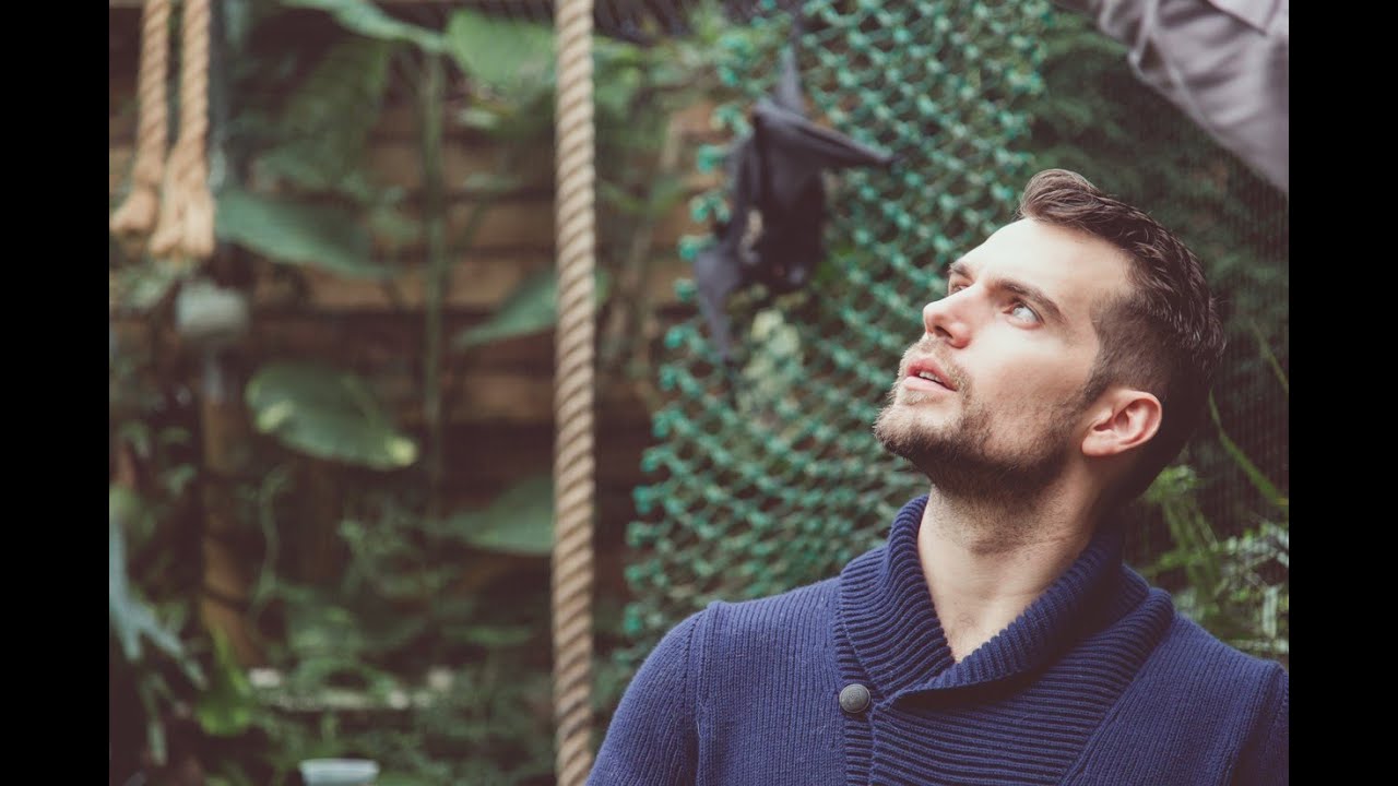 Henry Cavill meets adopted baby bat Ben