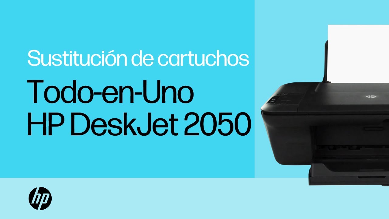 Impresoras todo-en-uno HP Deskjet series 1050, 1050A, 2050, 2050A y Deskjet  Ink Advantage 2060 - Sustitución de los cartuchos | Soporte al cliente de HP ®