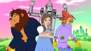 2 CONTES | le Magicien d'Oz  + La Jeune Fille Paresseuse, la Jeune Fille Travailleuse | Dessin Animé