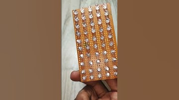 How To Make 10*5  RGB LED Board | Diwali Decoration Light | #shorts #diwali
