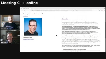 Herb Sutter about his keynote at Meeting C++ 2024