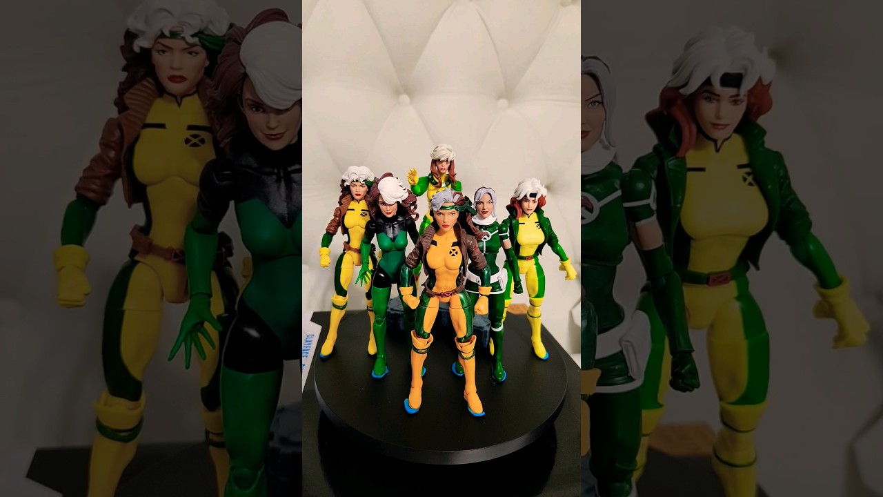 X-MENATHON Kevs Collectible Spot Entire Marvel Legends ROGUE Figure Collection 