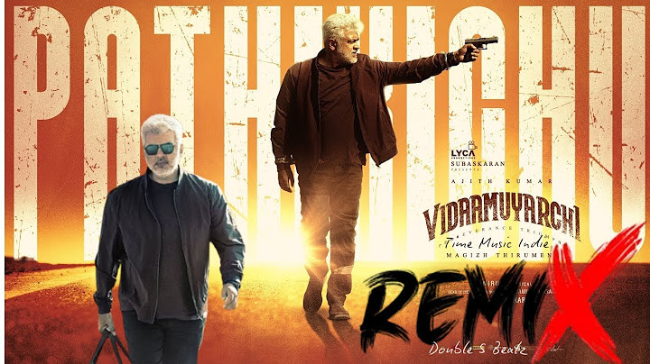 Pathikichu Racing Version (Remix) | Ajith Kumar | Anirudh | Magizh Thirumeni | #vidamuyarchi