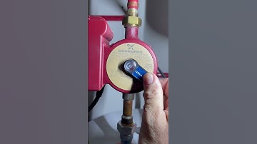 How to check a Grundfos recirculating pump #plumbing #grundfos #hotwater
