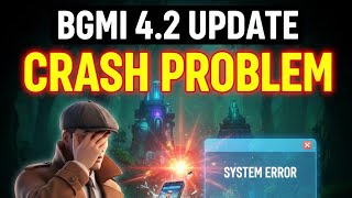 BGMI game Crash bgmi 4.2 auto back problem #bgmicrash #jayshreeram