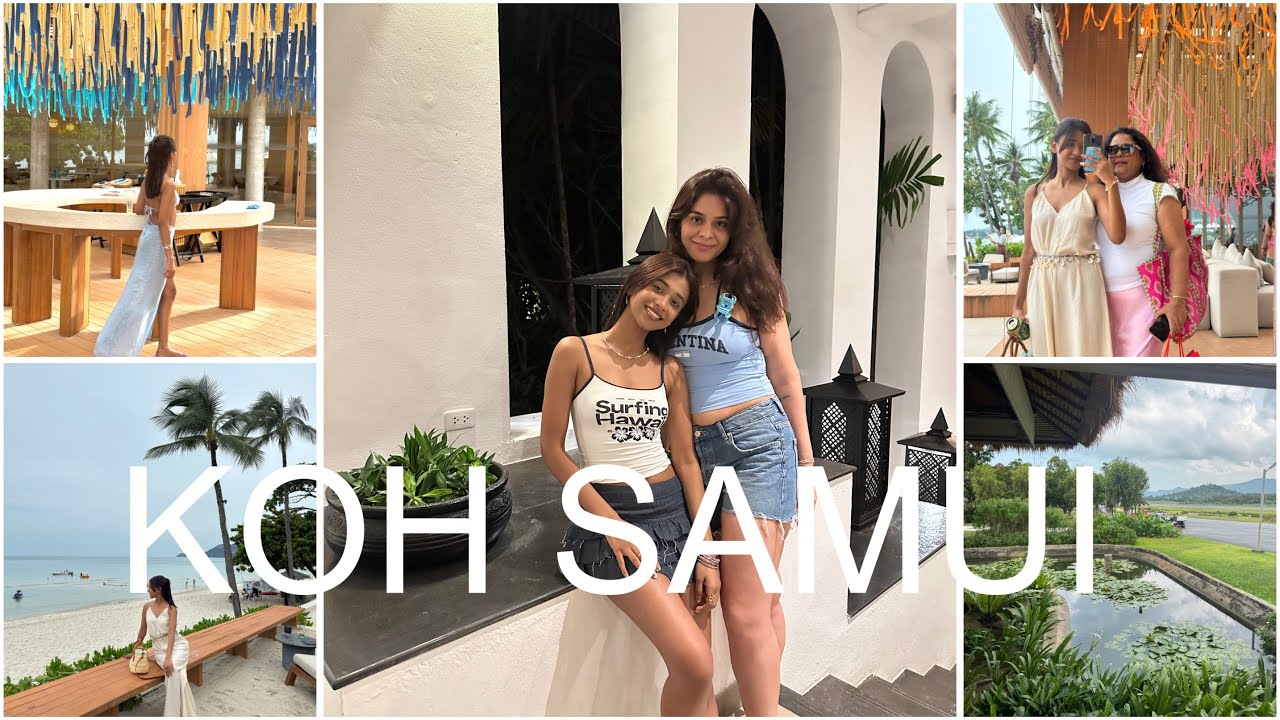 PARADISE ON EARTH: Koh Samui 🌴 Resorts, local market, beaches & more!