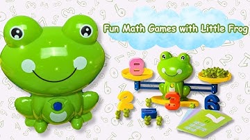 Jump into Fun Math with Little Frogs! Learn Calculations Range 1 to 10 Easily!