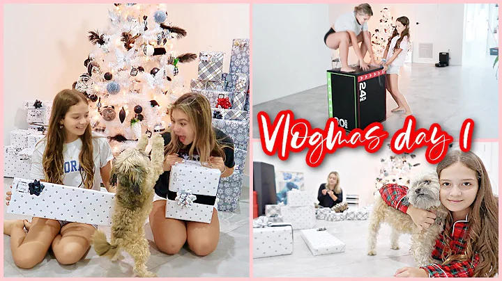 🎅 VLOGMAS DAY 1:  OPENING A LOT OF PRESENTS | FOREVER FAMILY VLOGS