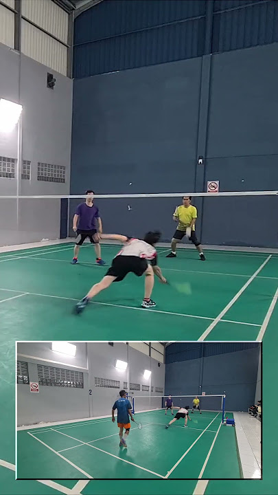 Beginner Badminton Centrin,  Men Doubles (Willy, Binsar vs Nono, Efrin) - 20250311 B