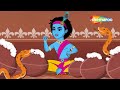 क्या कृष्णा बच पाएंगे इतने सरे  सांपों ? | Krishna Ki Kahaniya Part -80 @shemarookids
