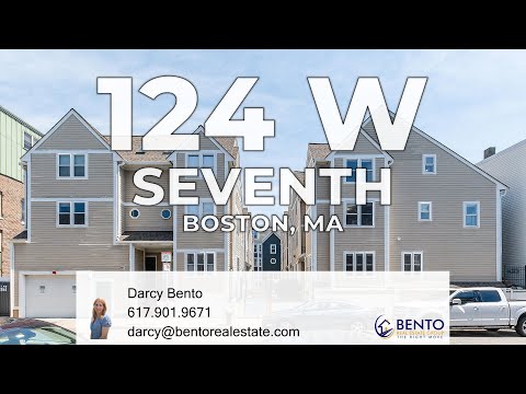 124 West Seventh Street F, Boston, MA home video tour