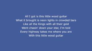 Watch Sugarland Little Wood Guitar video