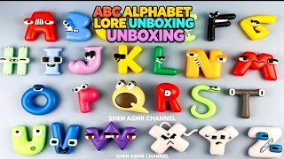TOY ASMR 🧲🎎 Alphabet Lore Action Figures Funny Cartoon All  A-Z | Satisfying Unboxing & Toy Review