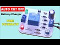 12V Battery Charger Circuit With Auto Cut OFF & ON (PCB Automatic)