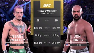 Sean O'Malley vs Jon Jones Full Fight - UFC 5 Fight Night