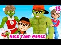 Nick Super vs ZombieHulk | Scary Teacher 3D Nick Wukong Appear & Defeat Dr.Zomboss Animation