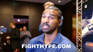 "i've got that cuban flavor" - david haye unveiling new style for bellew rematch; talks strategy