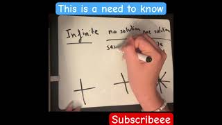 Solutions of a linear relationship