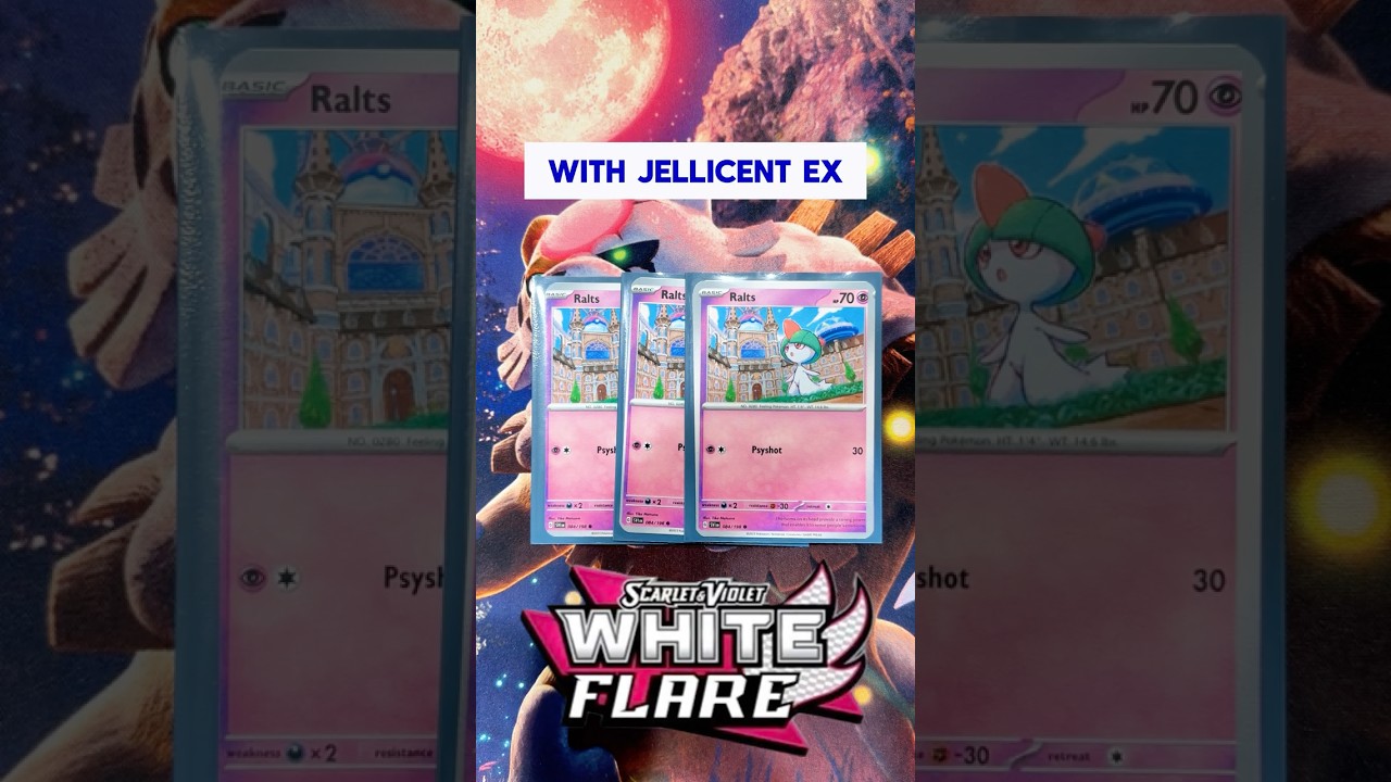 Gardevoir ex W/ Jellicent ex | Black Bolt & White Flare | Ранний список колод