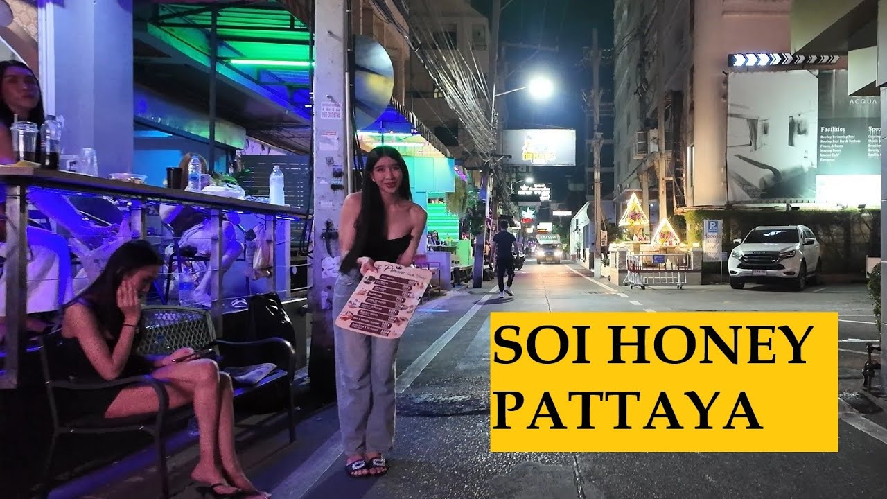 [4K] Soi Honey, Pattaya Nightlife Thailand 26 January 2026