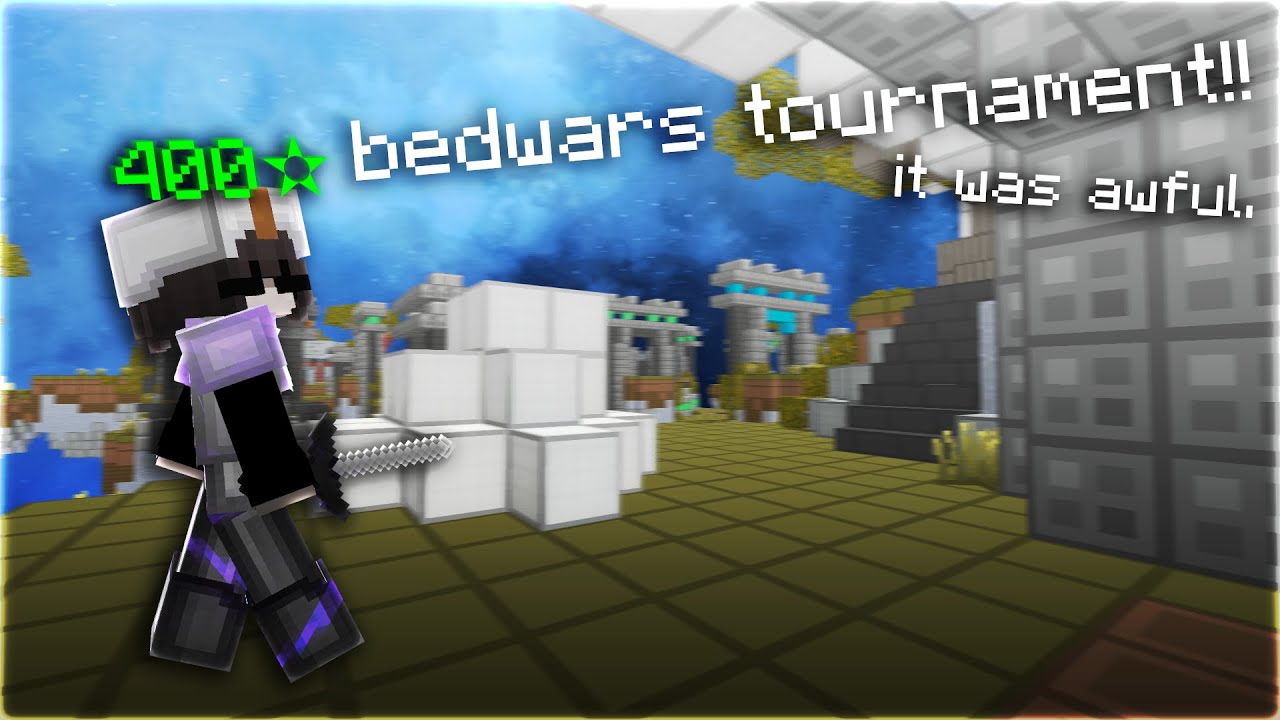 hypixels bedwars tournament.. was awful! YouTube