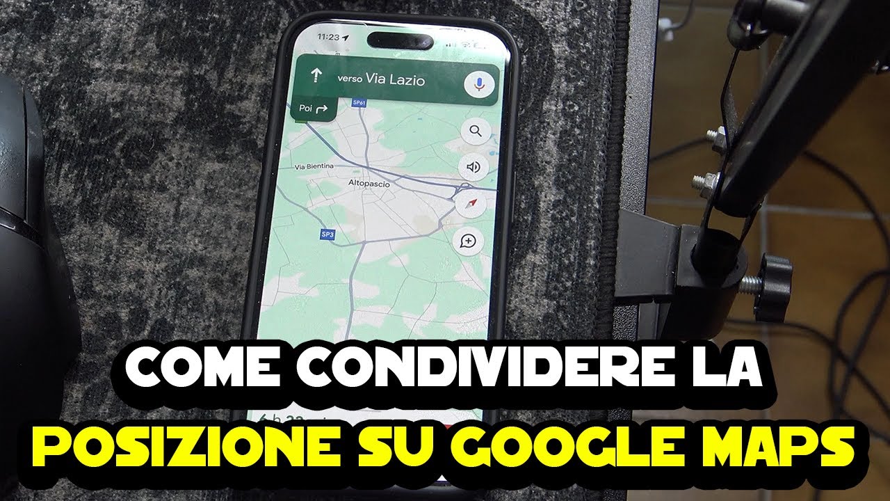 Come condividere la posizione in Google Maps - YouTube
