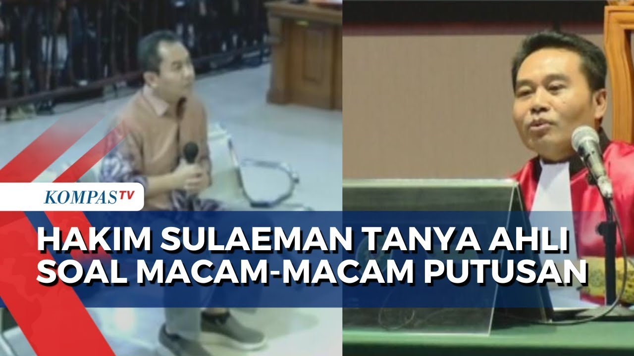Praperadilan Pegi Begini Jawaban Ahli Soal Macam Macam Putusan Youtube