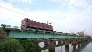 貨物朝練 鹿児島本線 1056レ EF81-716