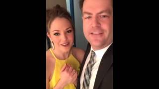 Famous Broadway.com on Periscope: Laura Osnes backstage on opening night of CAROUSEL at Lyric Opera Profile