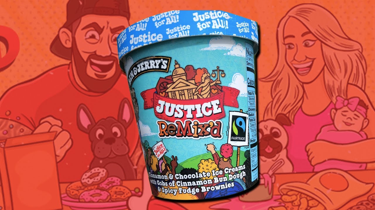 Ice Cream Review Ben & Jerry's Justice ReMix'd! YouTube