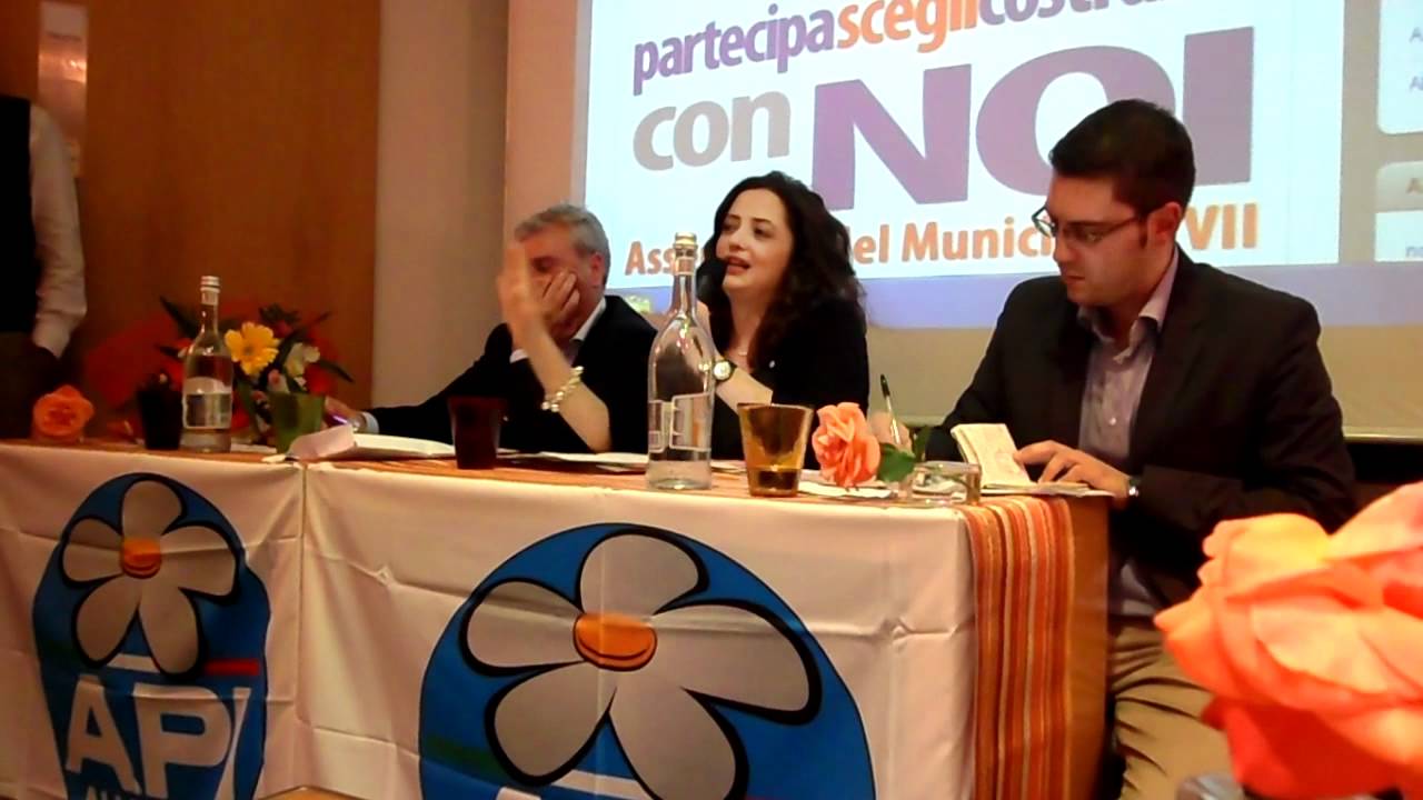 Api Roma Riunione API Roma Municipio XVII Alleanza per l'Italia - YouTube