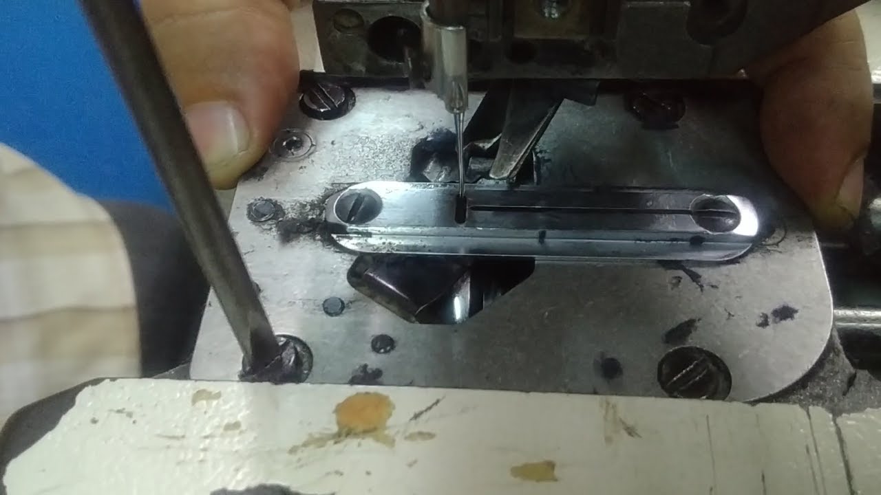 الماكينة العراوي الجوكي وحل مشكلة نزول الابرة على البلاكة