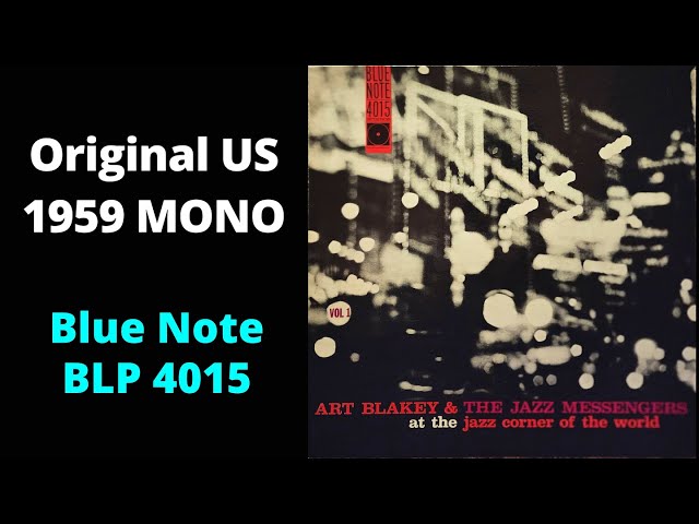 Art Blakey &amp; The Jazz Messengers – At The Jazz Corner Of The World Vol. 1