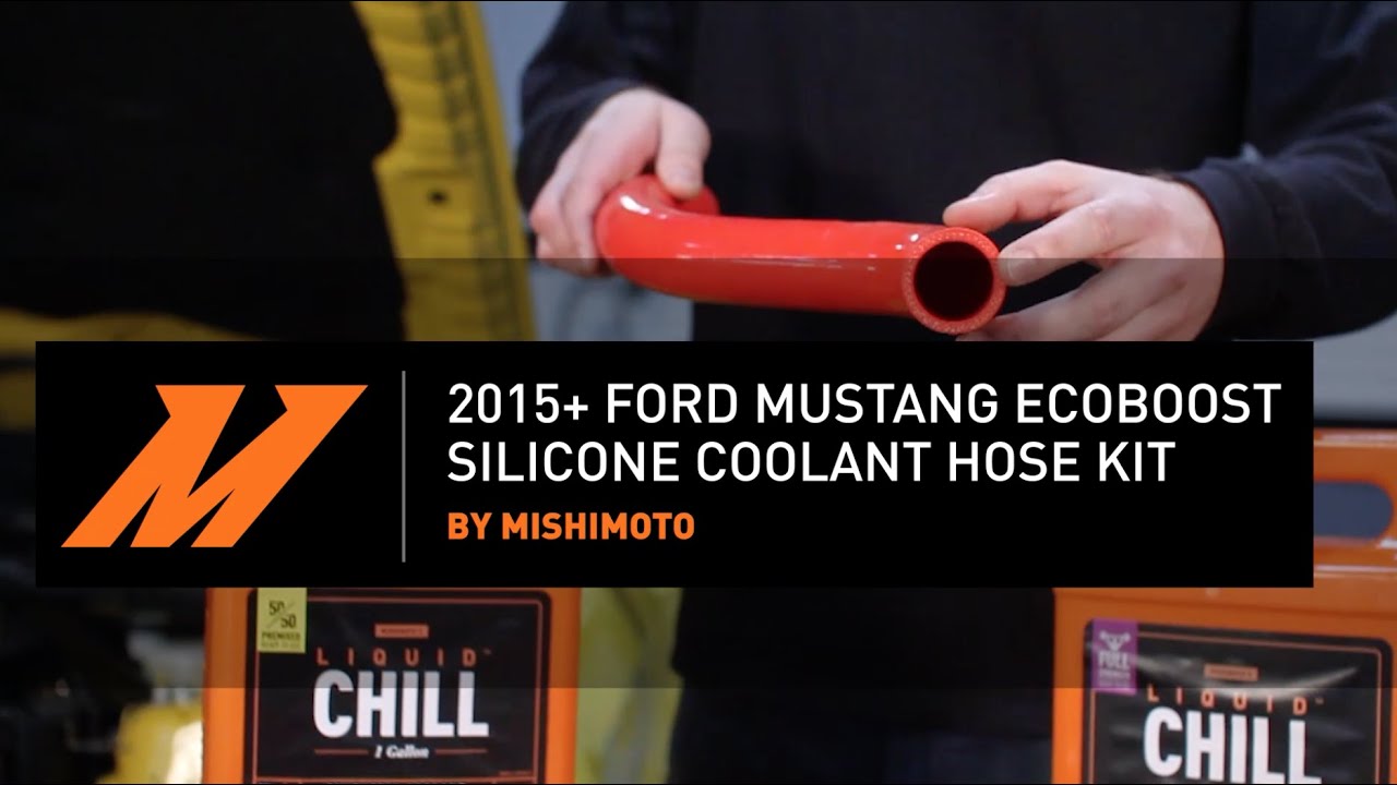 2015-2017 Ford Mustang EcoBoost Silicone Coolant Hose Kit Features & Benefits
