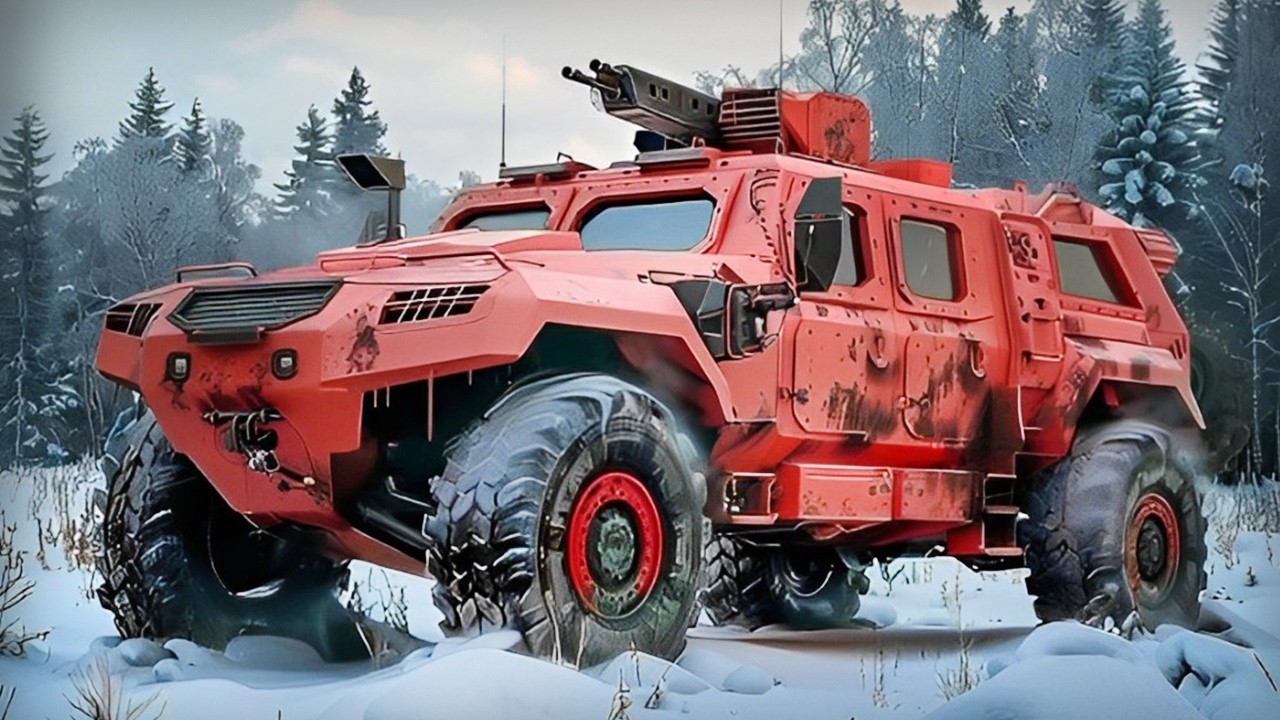 20 INCREDIBLE ARMORED VEHICLES THAT WILL SURPRISE YOU