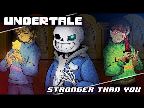 Stronger Than You – Sans Battle Animation (UT 10th Anniversary Special)